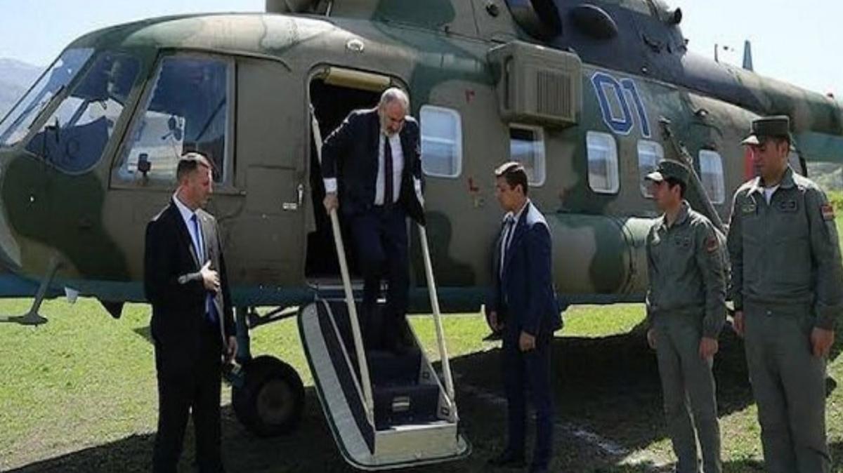 Ermenistan Babakan Painyan' tayan helikopter zorunlu ini yapt