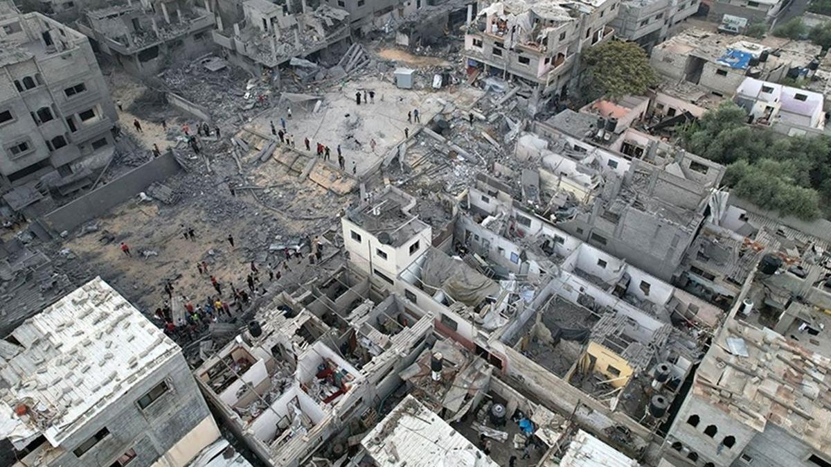 Gazze katliamnda 232. gn... 35 bin 903 can kayb