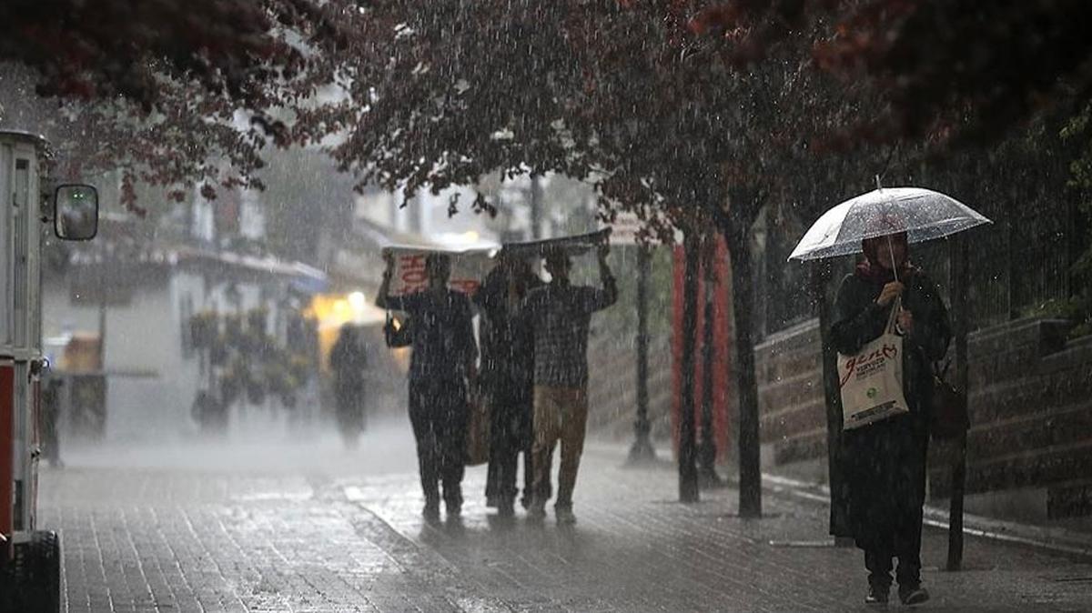 Meteoroloji uyard... Dou Anadolu'da gk grltl saanak bekleniyor