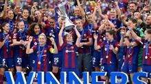 Kadnlar ampiyonlar Ligi'ni kazanan Barcelona!