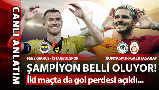 CANLI: Konyaspor - Galatasaray | Fenerbahe - stanbulspor