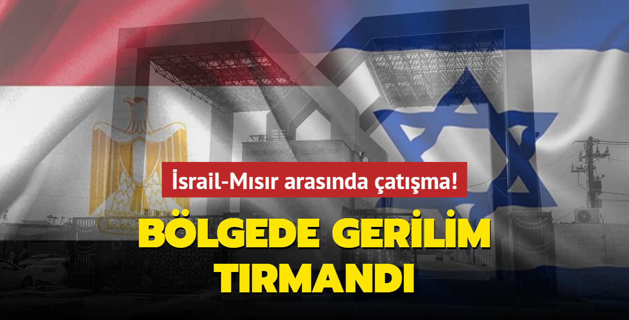 Blgede gerilim trmand: srail-Msr arasnda atma!