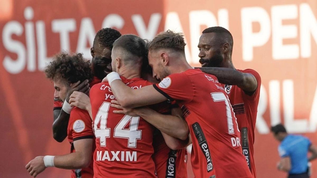 Gaziantep FK son 3 man kazanarak ligde kald