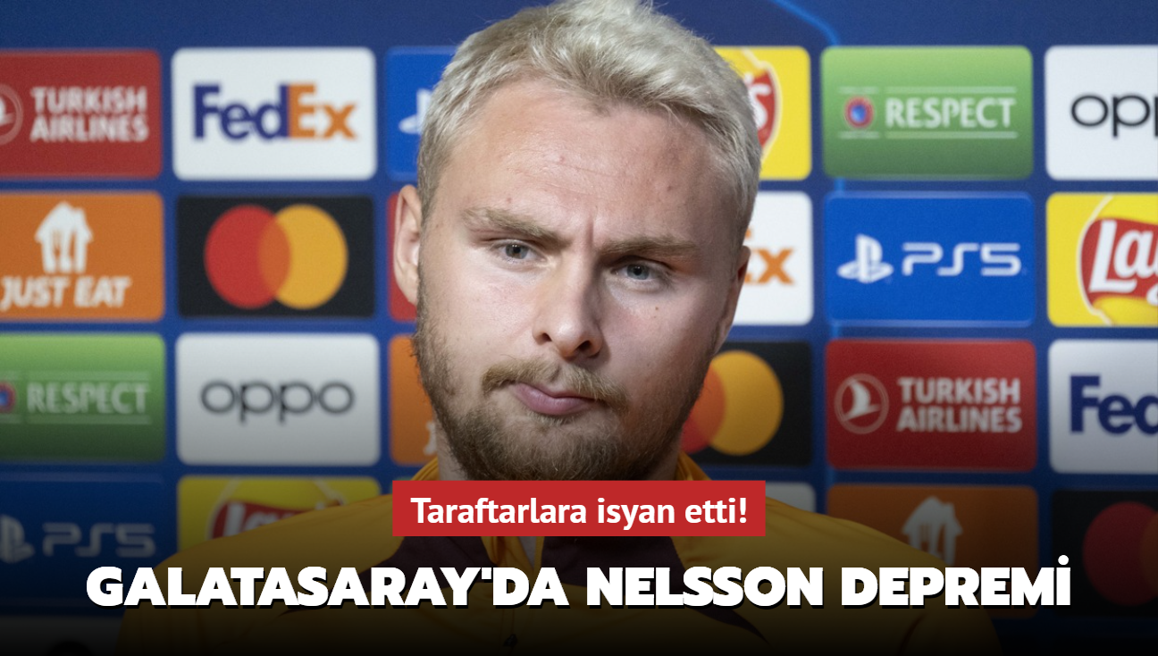 Taraftarlara isyan etti! Galatasaray'da Victor Nelsson depremi