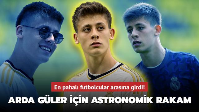 En pahal futbolcular arasna girdi! Arda Gler iin astronomik rakam