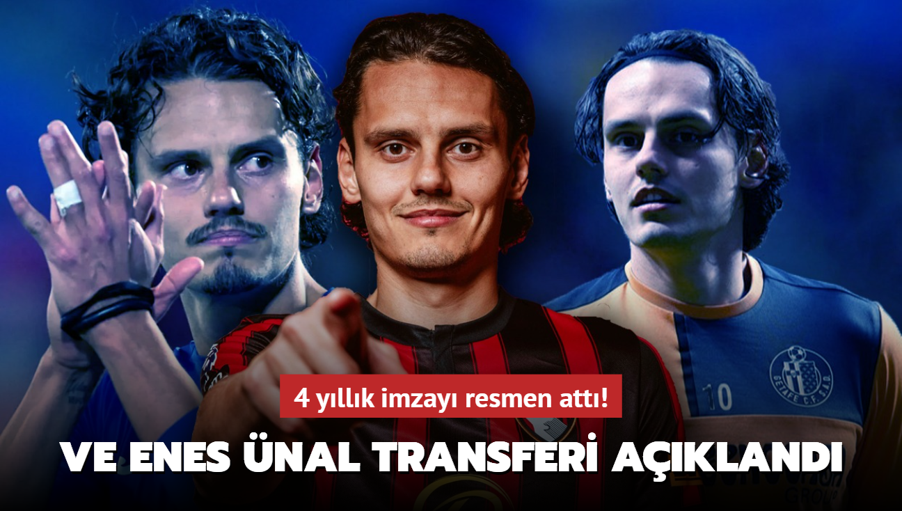 Ve Enes nal transferi akland! 4 yllk imzay resmen att