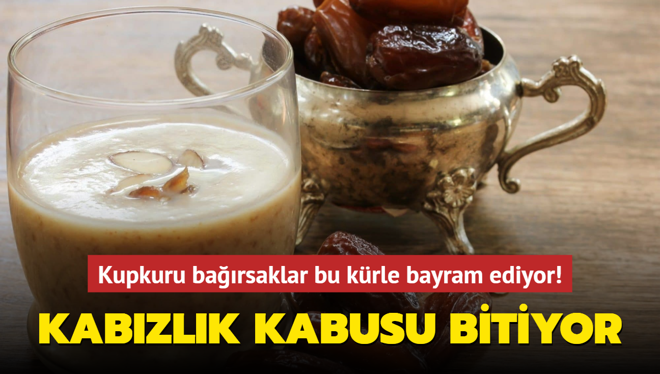 Kupkuru barsaklar bu krle bayram ediyor! Kabzlk ekenlerin kabusu bitiyor