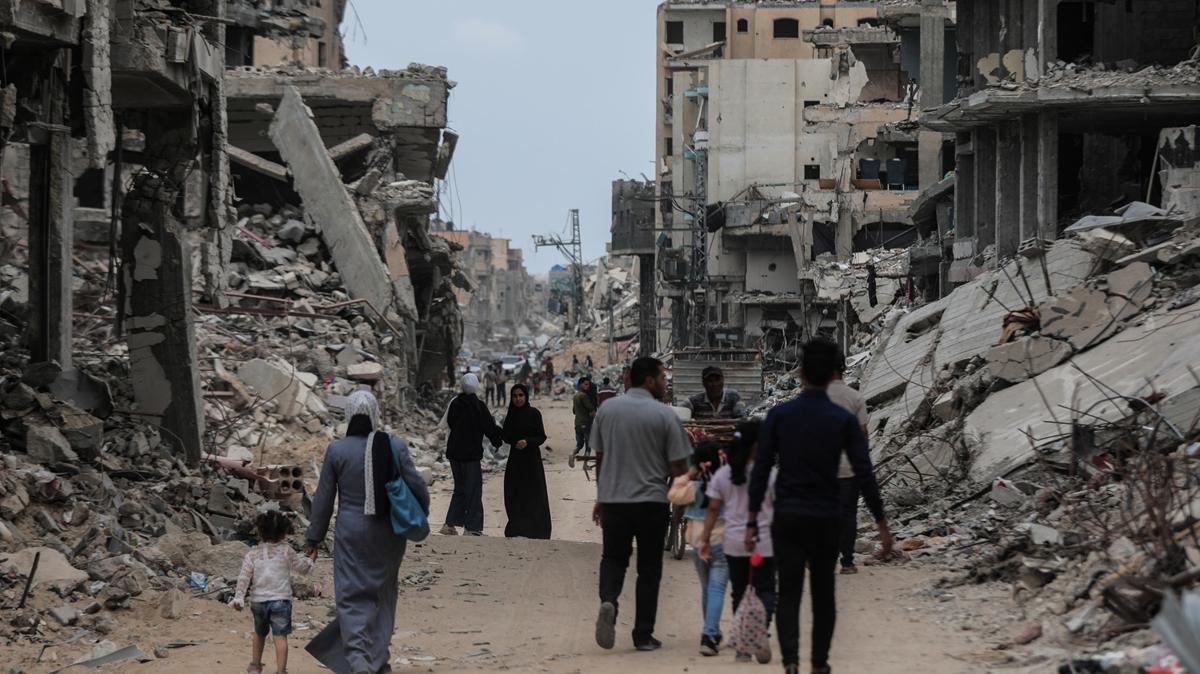 ABD'nin Gazze'ye yapt yardmlar "devede kulak" kald