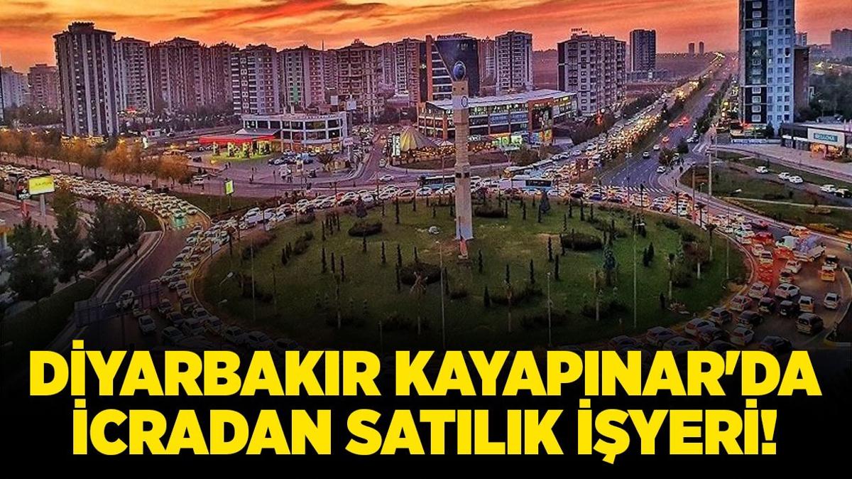 Diyarbakr Kayapnar'da icradan satlk iyeri!