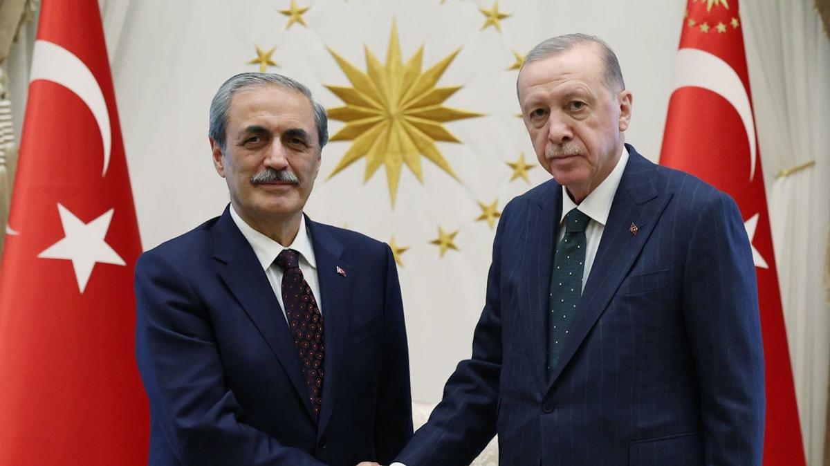 Bakan Erdoan, Yargtay Cumhuriyet Basavcs Bekir ahin'i kabul etti