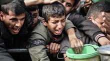 Gazze'de ocuklar alktan lyor: DS'den yardmlara izin verilsin ars