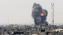 srail Gazze'de eitli blgelere saldrd: 16 Filistinli hayatn kaybetti