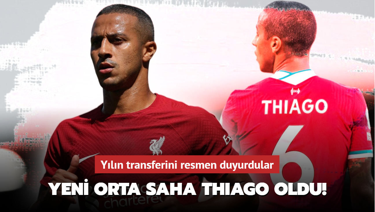 Yeni orta saha Thiago Alcantara oldu! Yln transferini resmen duyurdular