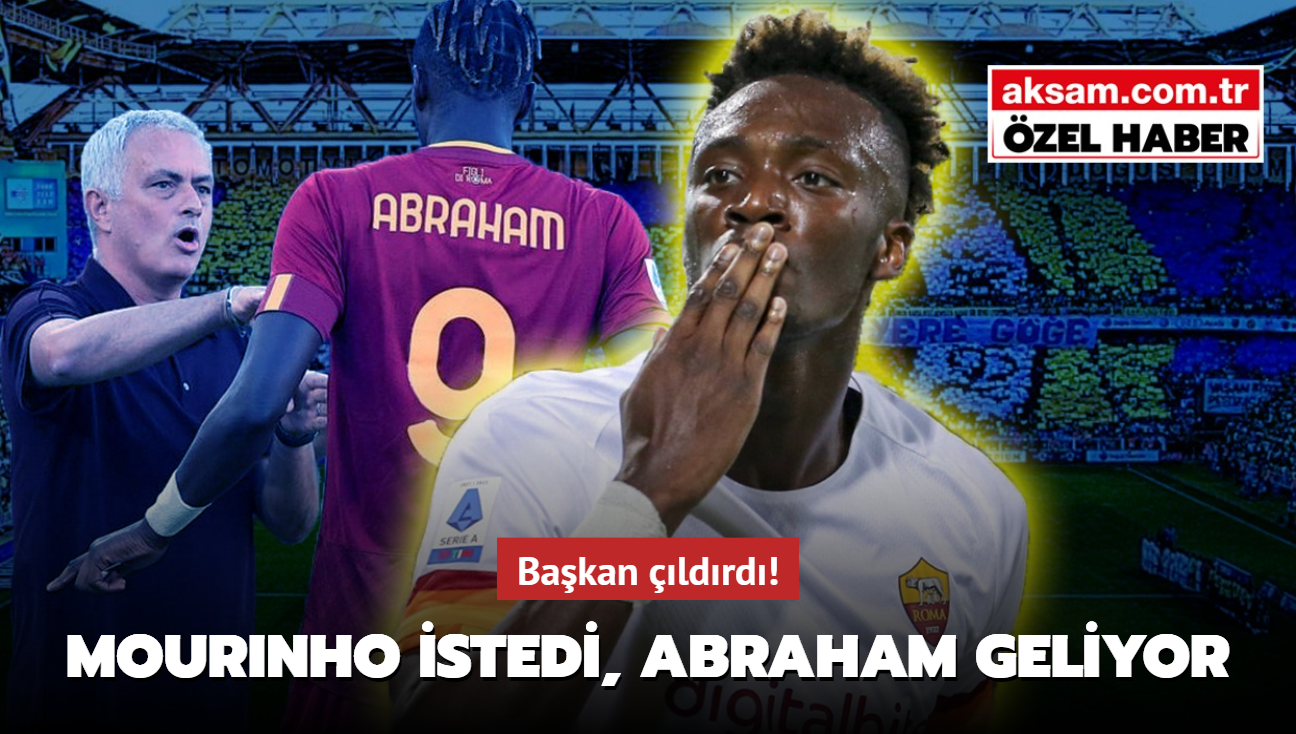 Bakan ldrd! Jose Mourinho istedi, Tammy Abraham Fenerbahe'ye geliyor...