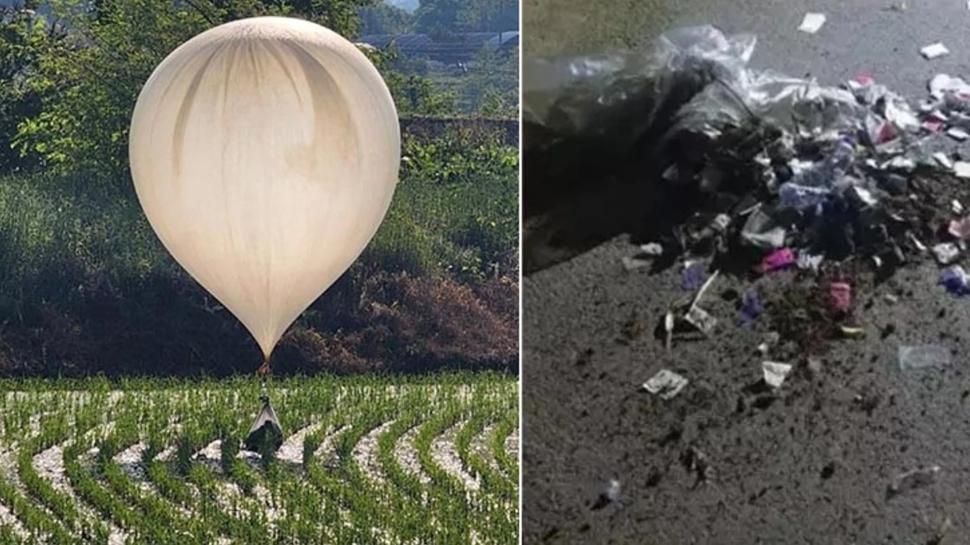 Kuzey ile Gney Kore arasnda p gerilimi! 600 balon daha gnderdiler