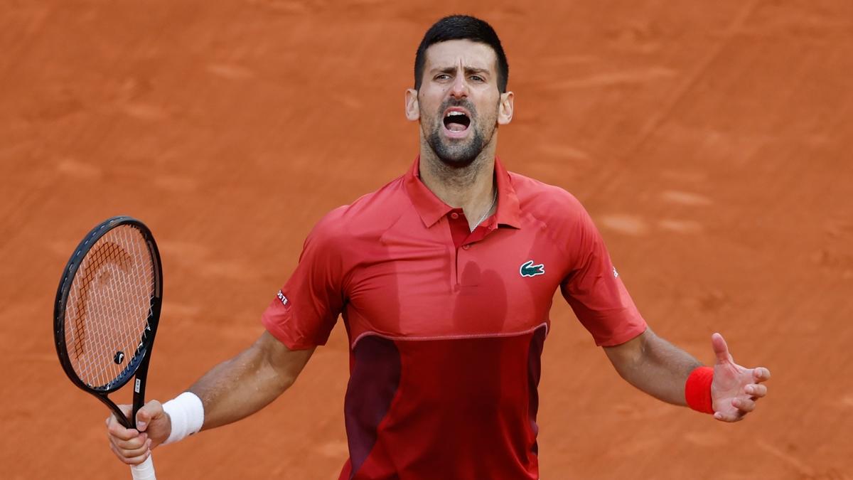 Son ampiyon Djokovic, Fransa Ak'ta eyrek finale ykseldi