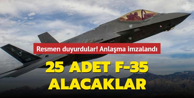 25 adet F-35 alacaklar: �srail, ABD ile anla�ma imzalad�