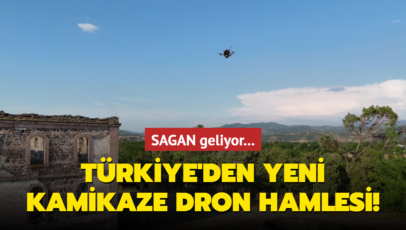 Trkiye'den yeni kamikaze dron hamlesi!