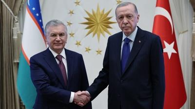 zbekistan Cumhurbakan'ndan Trkiye'ye vgler: Dnyada sz sahibi lke