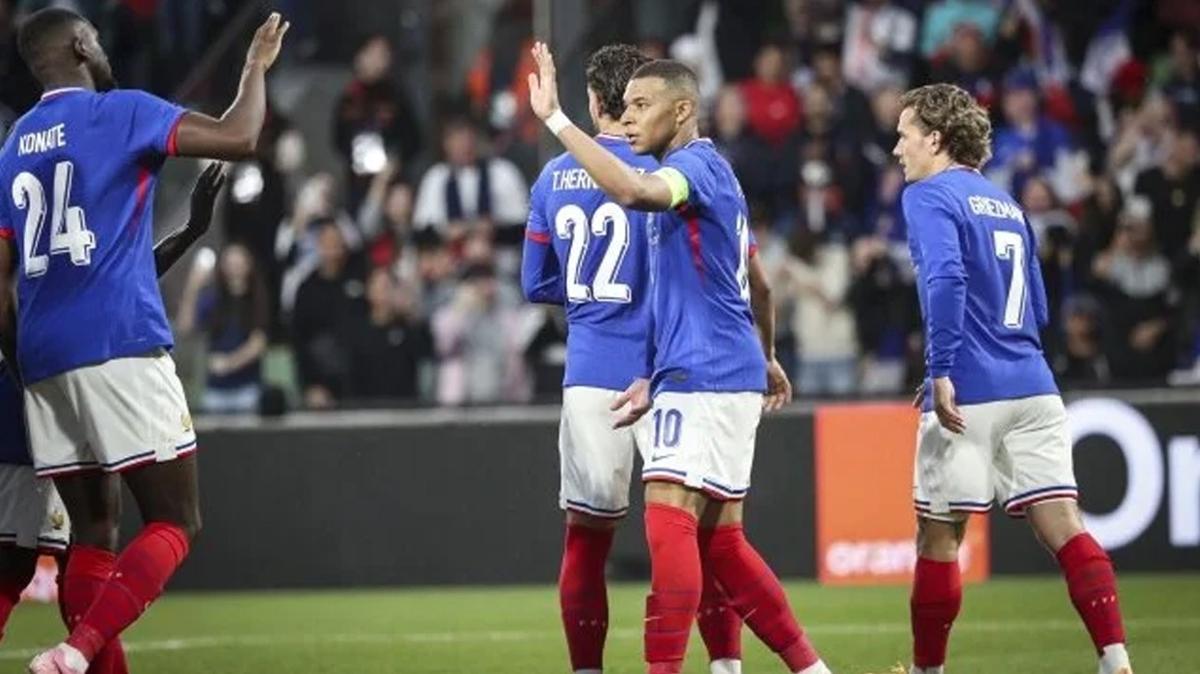 Fransa, Lksemburg'u 3 golle geti