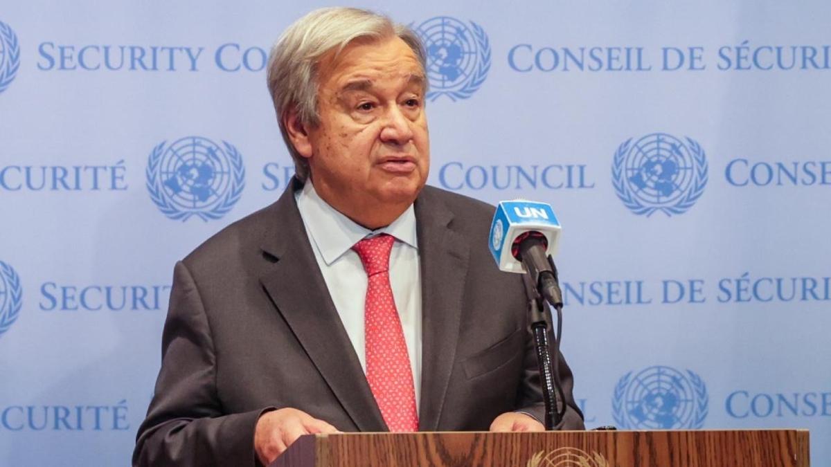 Guterres, srail'in Nusayrat ve UNRWA'ya saldrlarn knad