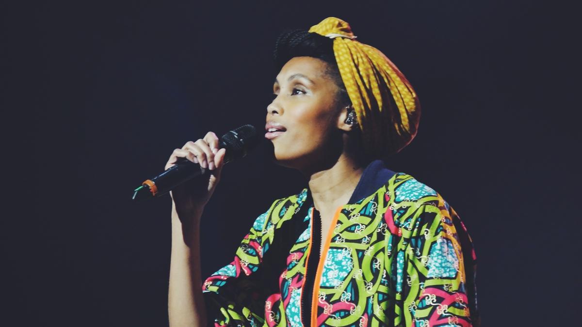 Imany konserinde Filistin'e destek ars