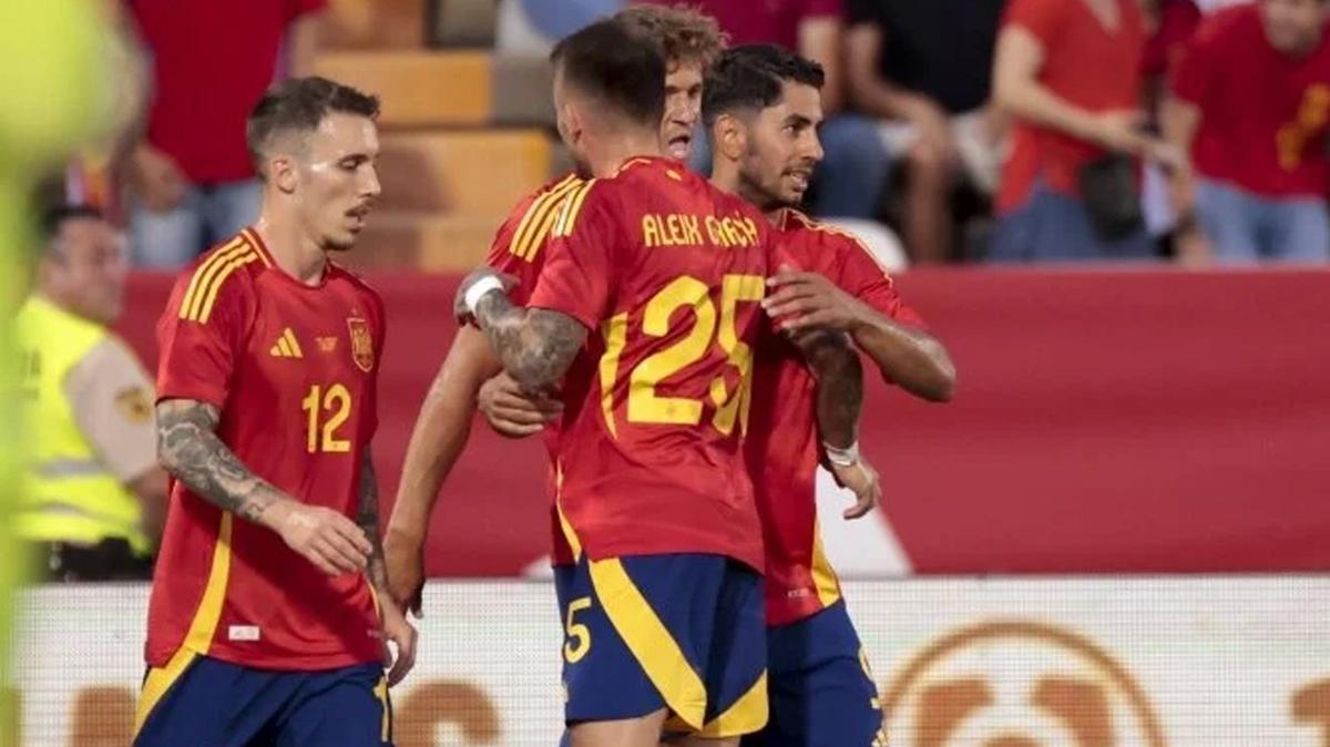 ispanya andorra euro 2024 fotoraflar resimleri