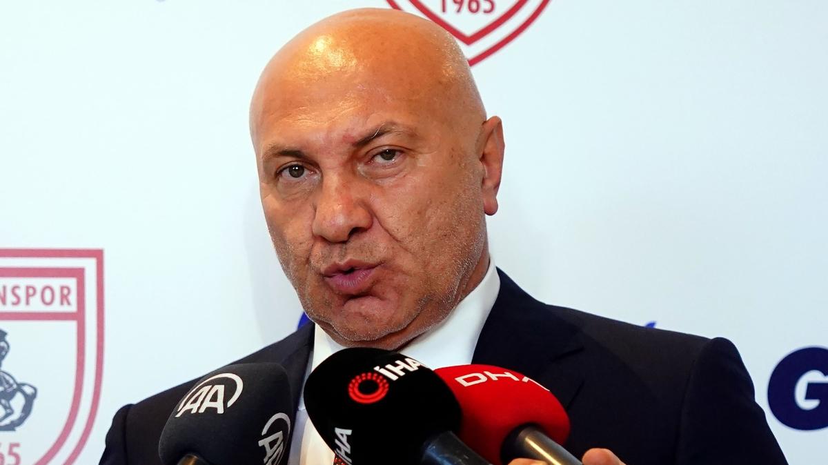 Samsunspor Bakan Yksel Yldrm'dan transfer yasa aklamas