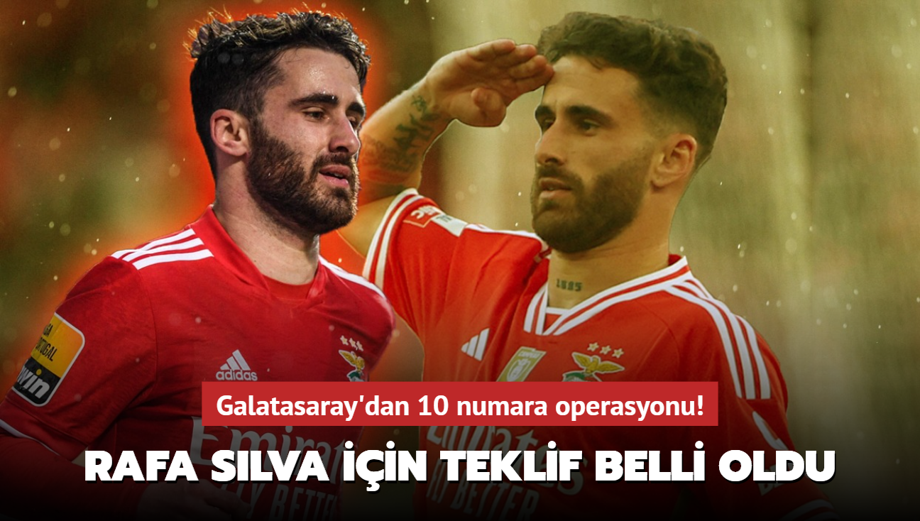 Galatasaray'dan 10 numara operasyonu! Rafa Silva iin teklif belli oldu