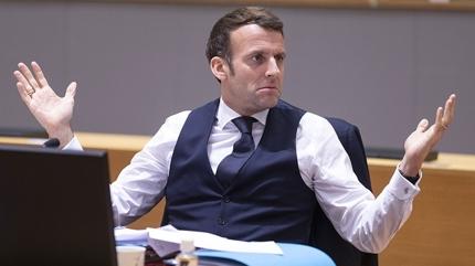 Macron'dan ucuz 'Filistin Devleti' bahanesi