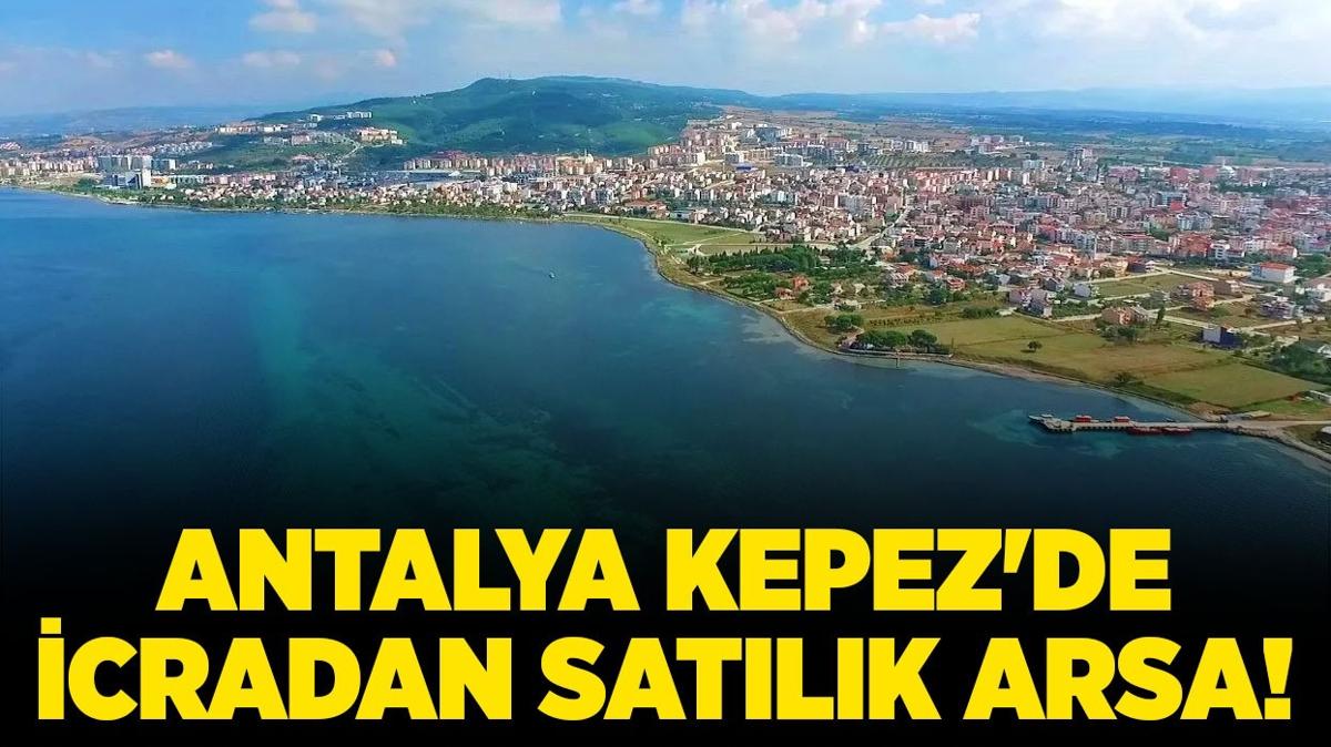 Antalya Kepez'de icradan satlk arsa!