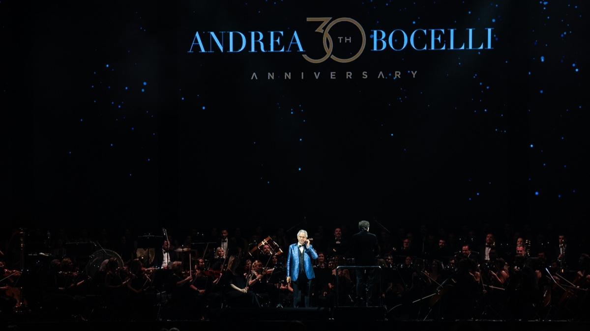 Andrea Bocelli stanbul'da sahne ald