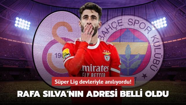 Sper Lig devleriyle anlyordu! Rafa Silva'nn adresi belli oldu