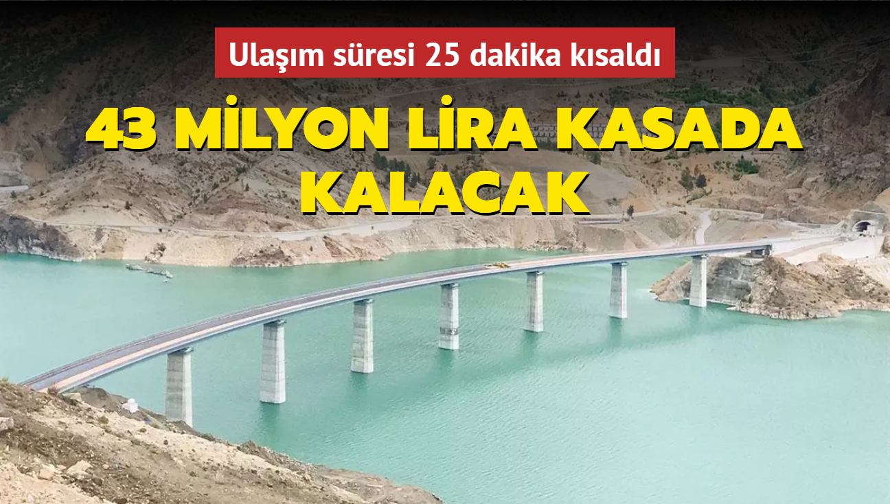 Ulam sresi 25 dakika ksald! 43 milyon lira kasada kalacak