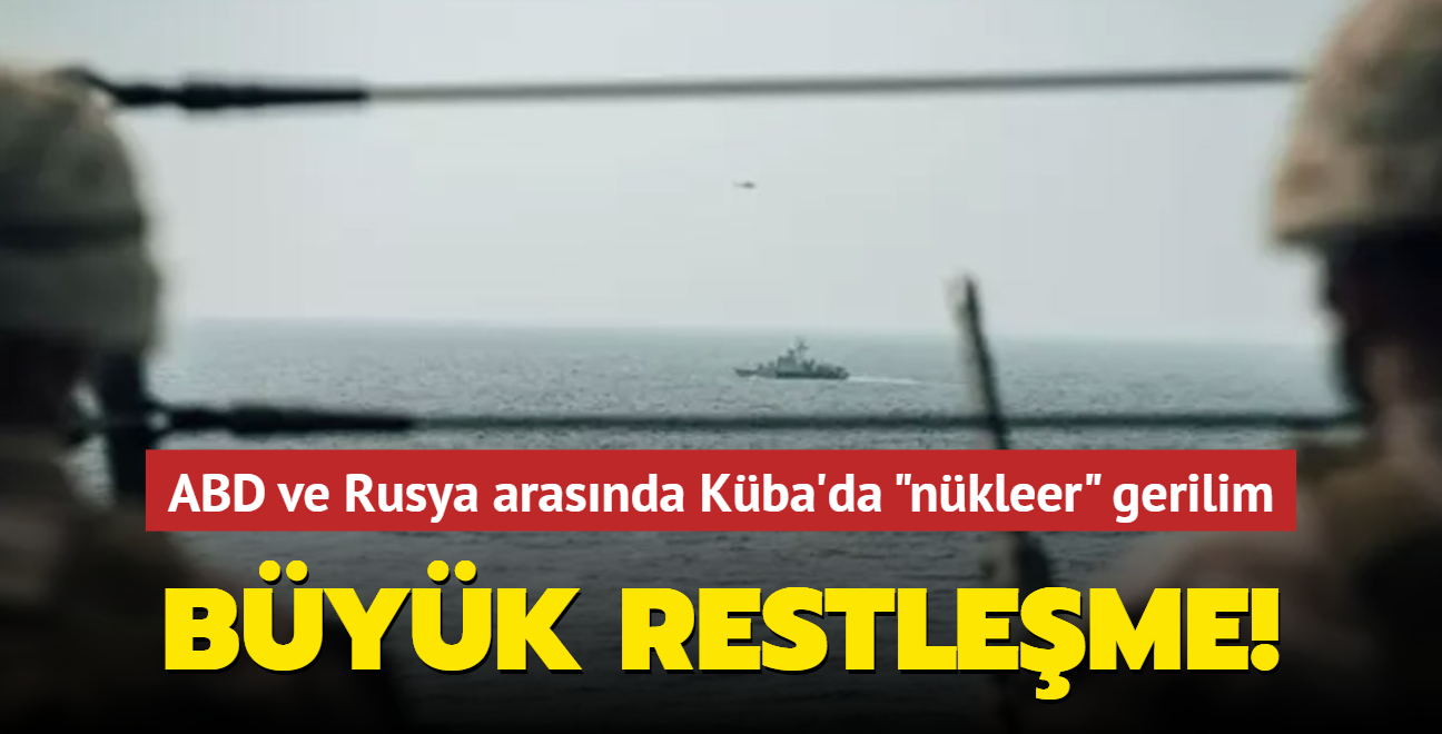 Kba'da nkleer gerilim! ABD ve Rusya'dan pe pee karlkl askeri hamleler...