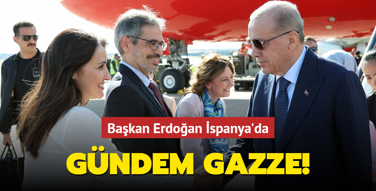 Bakan Erdoan spanya'da: Gndem Gazze olacak