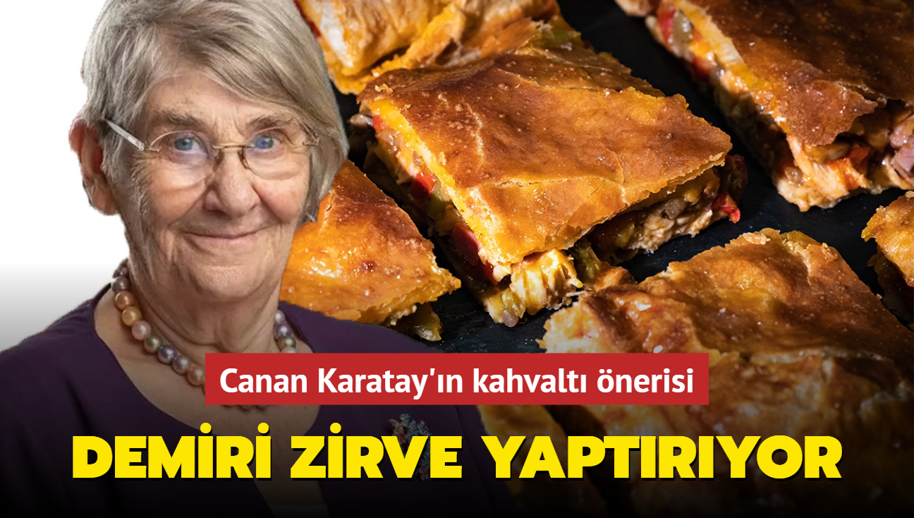 Demir gibi kahvaltlk! Demir vitaminini zirve yaptryor! Canan Karatay'n brek tarifi