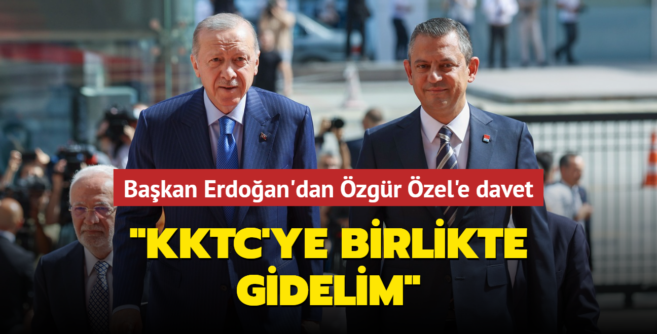 KKTC'ye birlikte gidelim daveti