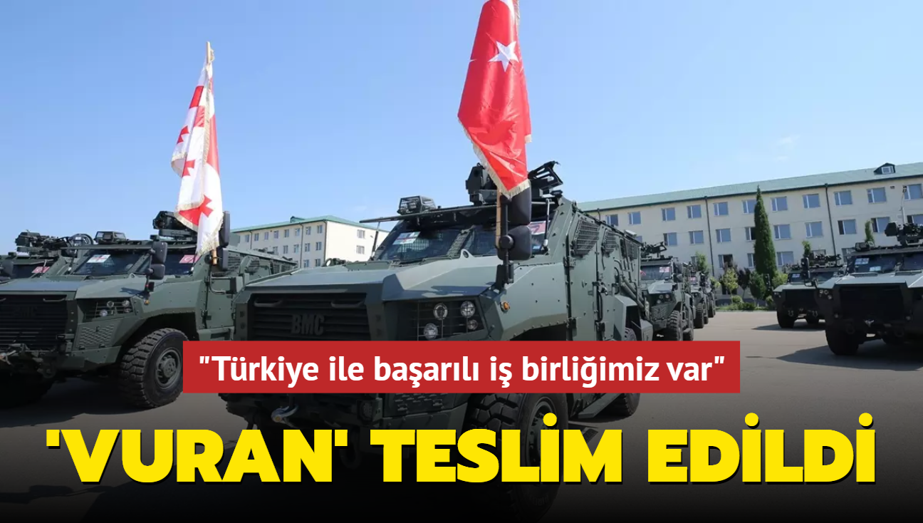 'VURAN' Grcistan'a teslim edildi! 'Trkiye ile baarl i birliimiz var'