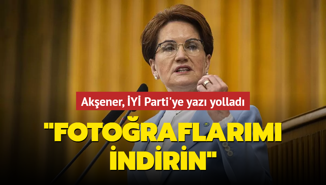 Akener'den partisine: Fotoraflarm indirin