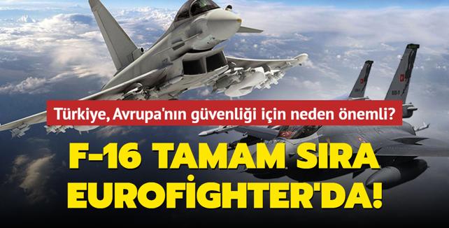 F-16 tamam sra Eurofighter'da! Trkiye NATO'nun ve Avrupa'nn gvenlii iin neden nemli?