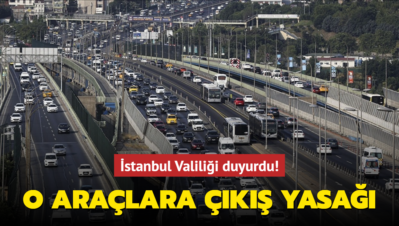 stanbul'da trafie bayram dzenlemesi