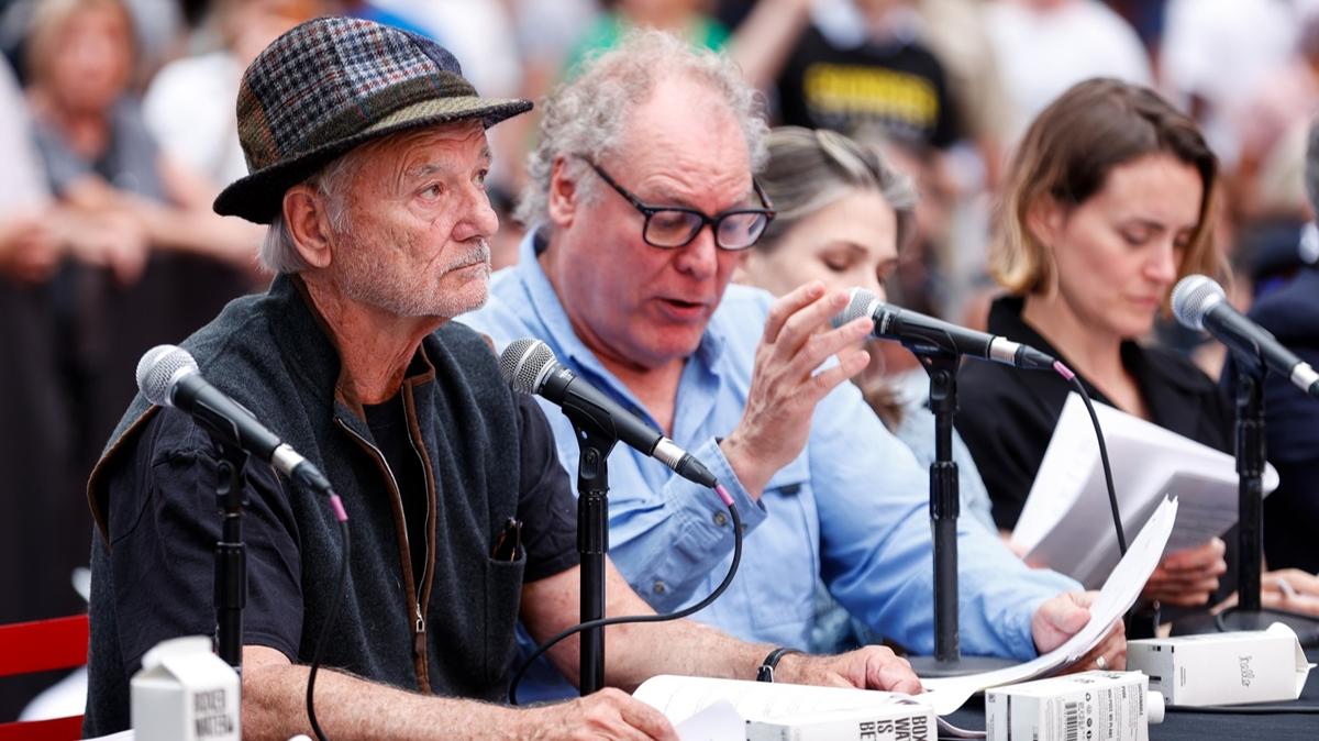 Bill Murray An Enemy of the People oyununun okuma provasn yapt