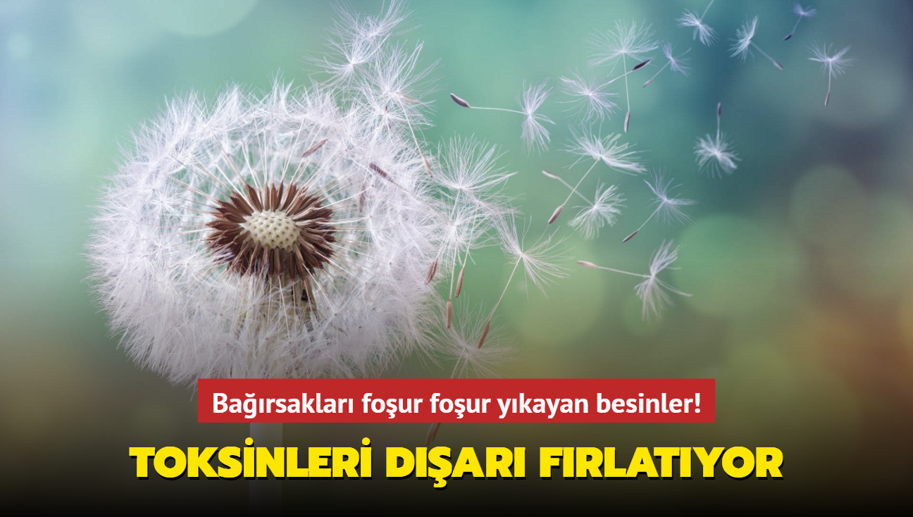 Barsaklar four four ykayan besinler! Toksinler dar frlatlyor