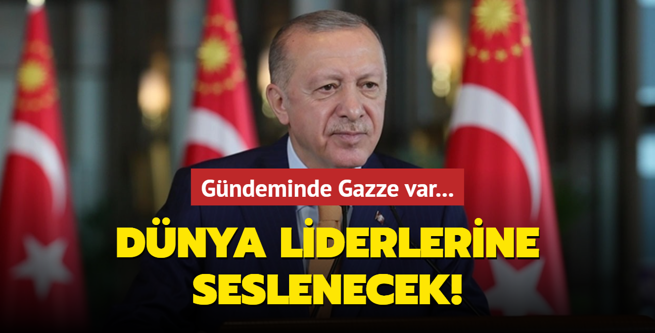 Bakan Erdoan G-7 Liderler Zirvesi'ne katlacak... Dnya liderlerine seslenecek!