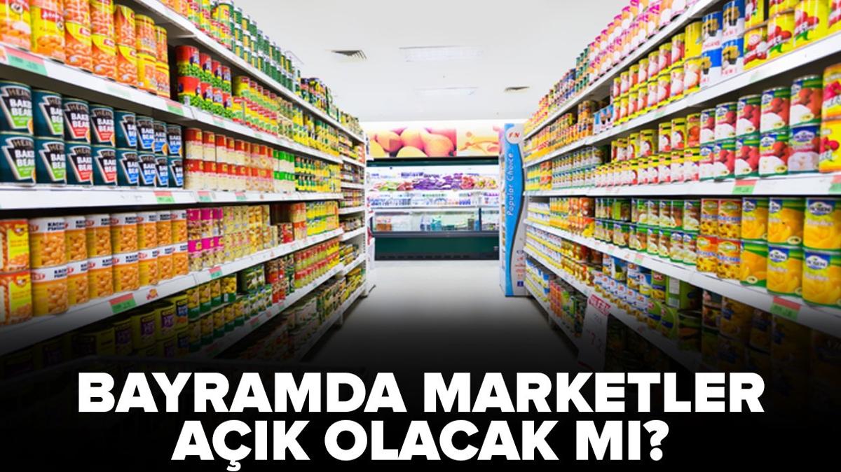 Bayramda hangi marketler ak" BM, A101, OK Kurban Bayram'nda ak m" BM, A101, Migros, OK marketin bayramda alma saatleri