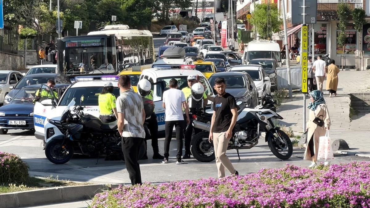 ETT arza verdi: Trafikte uzun ara kuyruu olutu