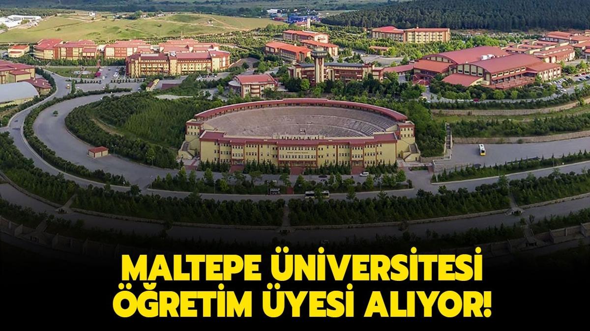 Maltepe niversitesi retim yesi alyor!