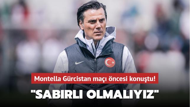 Montella Grcistan ma ncesi konutu! "Sabrl olmalyz"