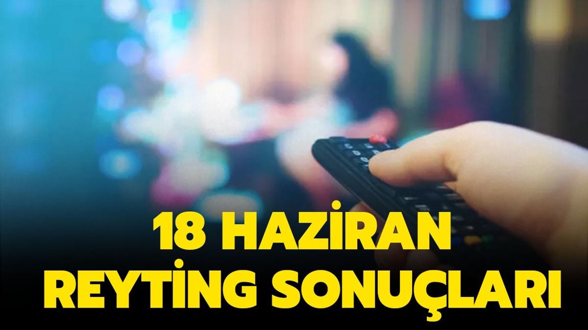 18 Haziran reyting sonular akland | EURO 2024 Trkiye-Grcistan ma, MasterChef reytingleri